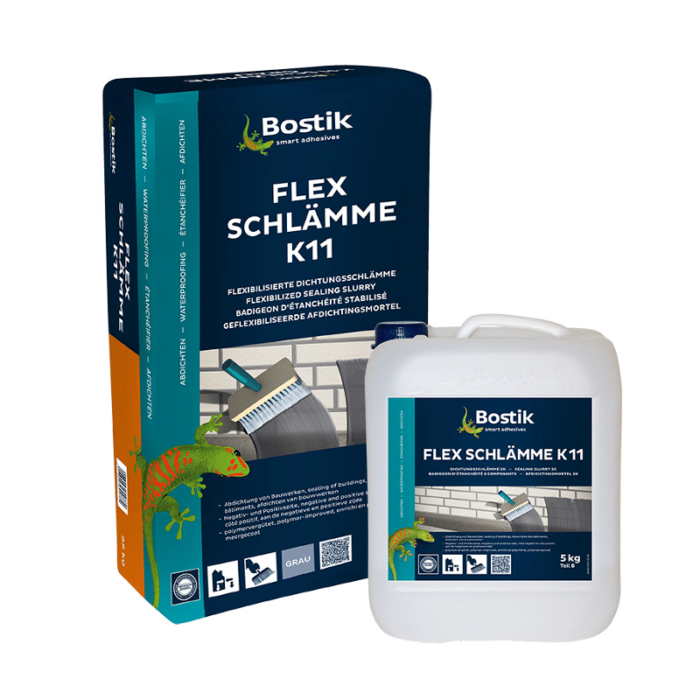 BOSTIK BLOCK X701 TERRA 2k FLEX  (dawne Flex Schlämme K11)