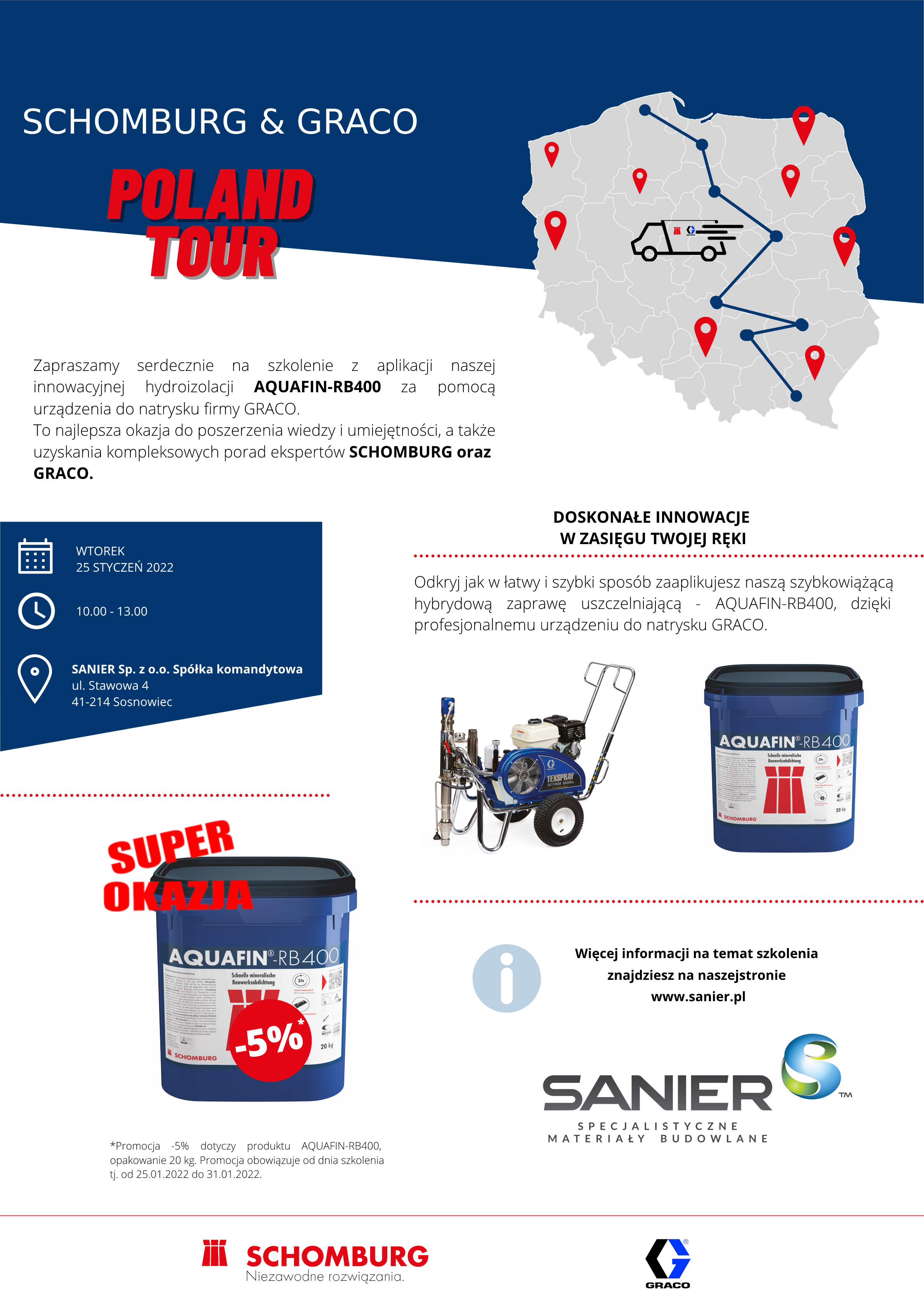 Szkolenie techniczne SCHOMBURG I GRACO - RB400