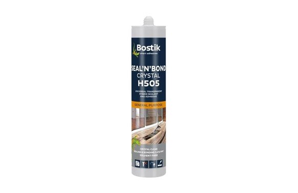 BOSTIK H505 Seal’N’Bond - Bezbarwny klej i uszczelniacz