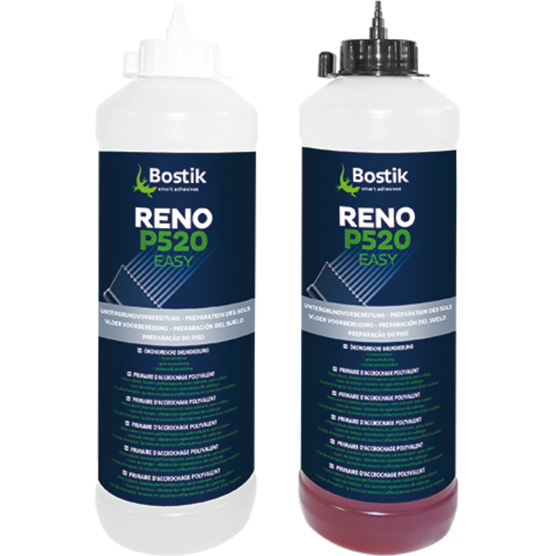 dwie butelki po 300 ml produktu bostik reno p520