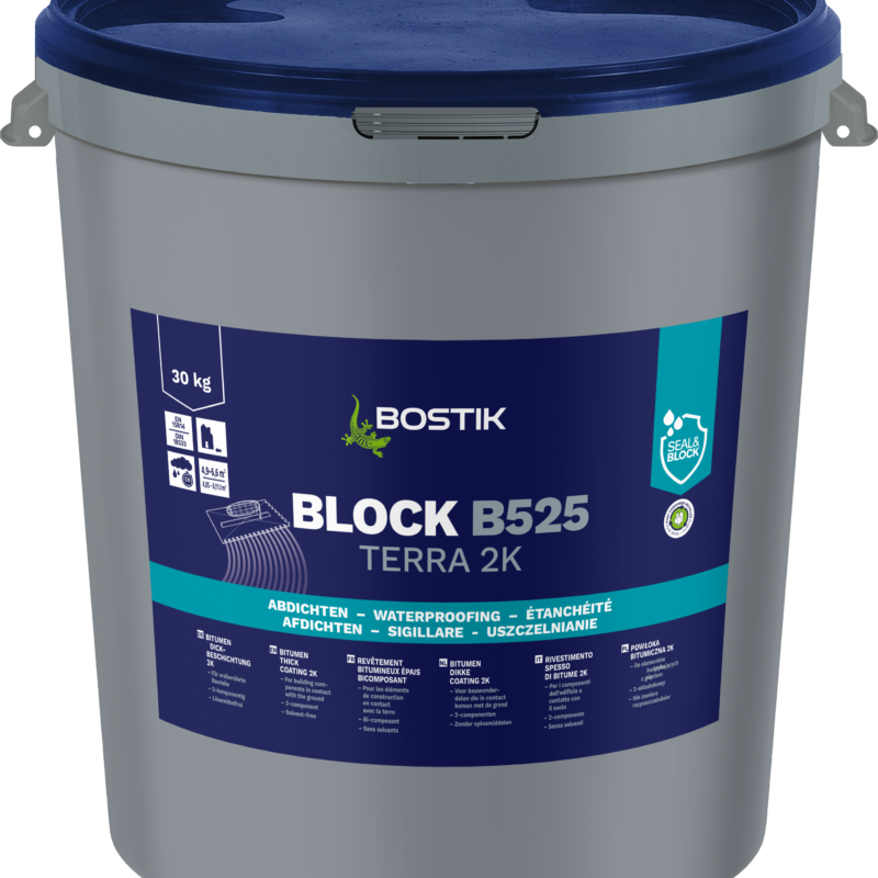 Hydroizolacja BOSTIK BLOCK B525 TERRA 2K Dickbeschichtung 2K A+B