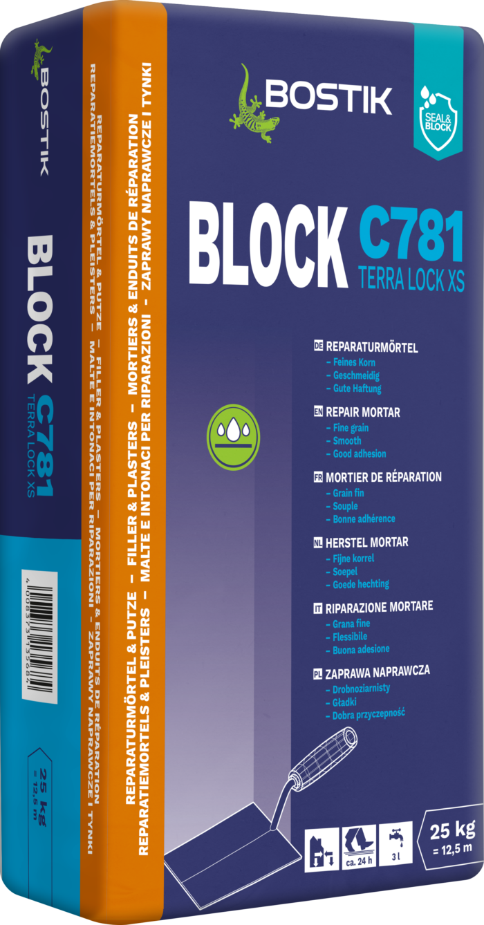 BOSTIK BLOCK C781 TERRA LOCK XS  (dawne Sperrmörtel Fein)