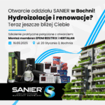 SANIER teraz w Bochni – wszystko do hydroizolacji i renowacji na wyciągnięcie ręki